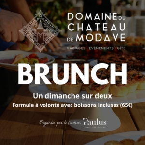 Brunch du Dimanche au Domaine du Château de Modave